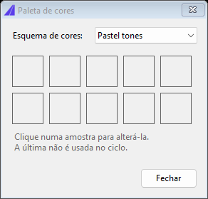 Editor de paleta
