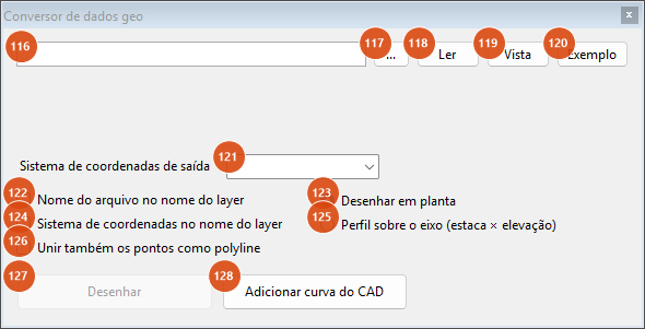Conversor de dados geo