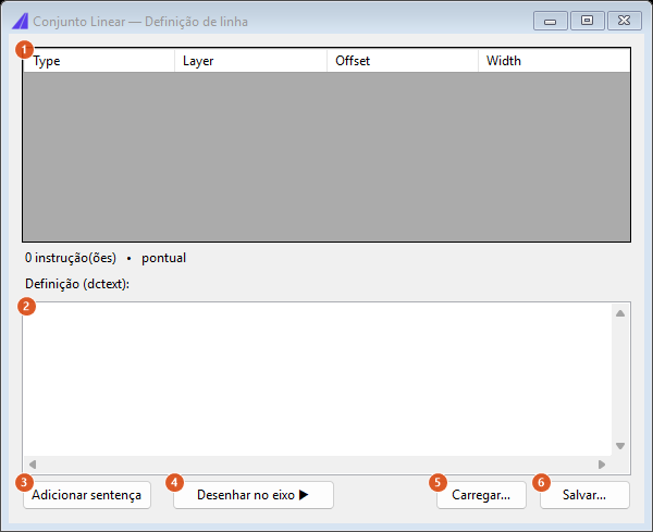 Linear Set — Line Definition