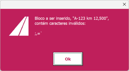 Exemplo de mensagem explicativa 3